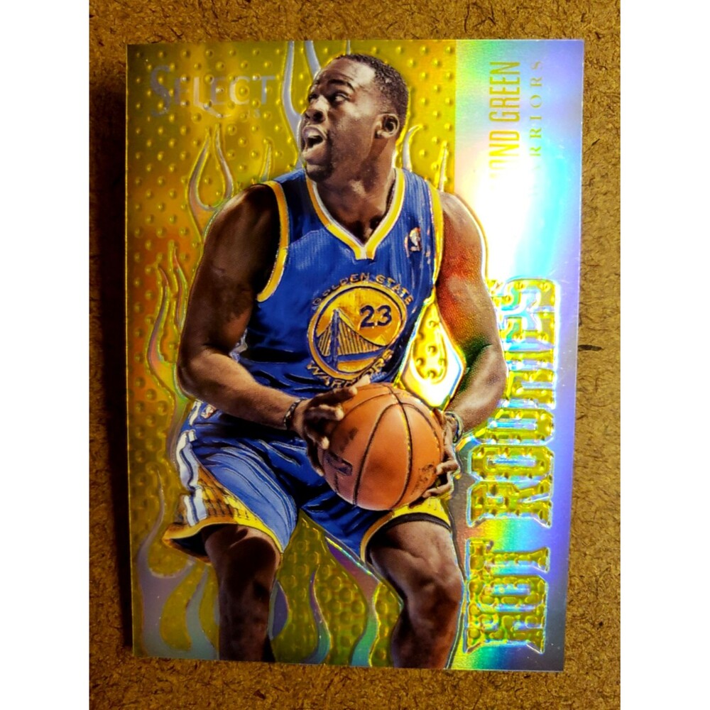 2012-13 Panini Select DRAYMOND GREEN #024 HOT ROOKIES GOLD PRIZM NBA Card /10 RC